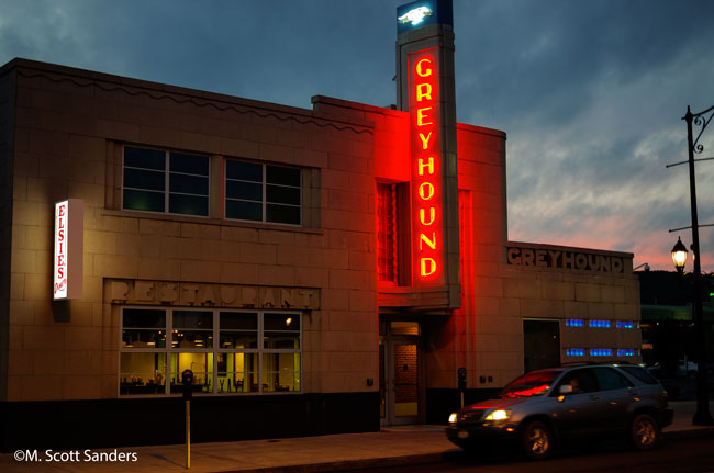 Greyhound BUs Station, Binghamton, NY