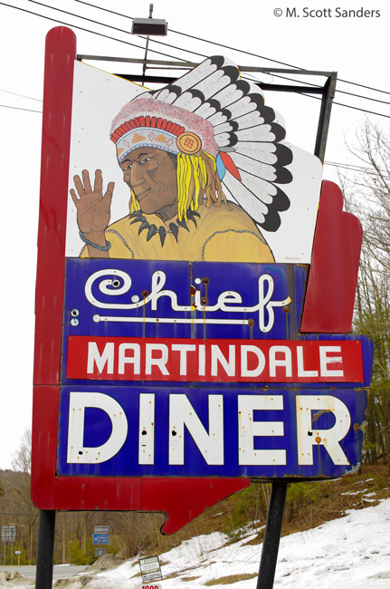 Chief Martindale Diner, Craryville, NY