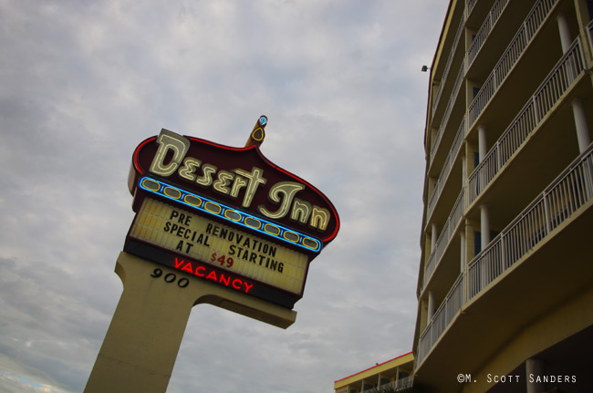 Desert Inn Front Sign, Daytona Beach