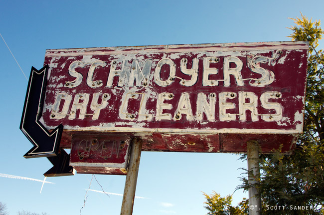 Schmoyer's Dry Cleaners, Allentown, PA back side